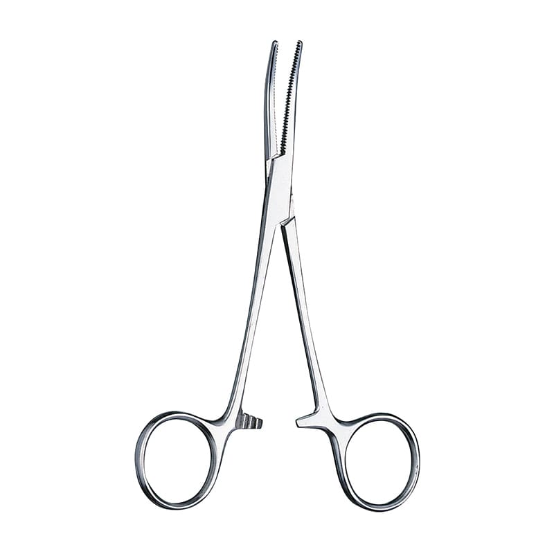 マツヨシ止血鉗子　コヘル氏　反・有鈎 MY-9202BSA　145mm　BOX  1個（ご注文単位1個）【直送品】