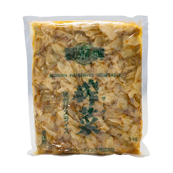 味付ザーサイスライス 1K 常温 1個※軽(ご注文単位1個)※注文上限数12まで【直送品】