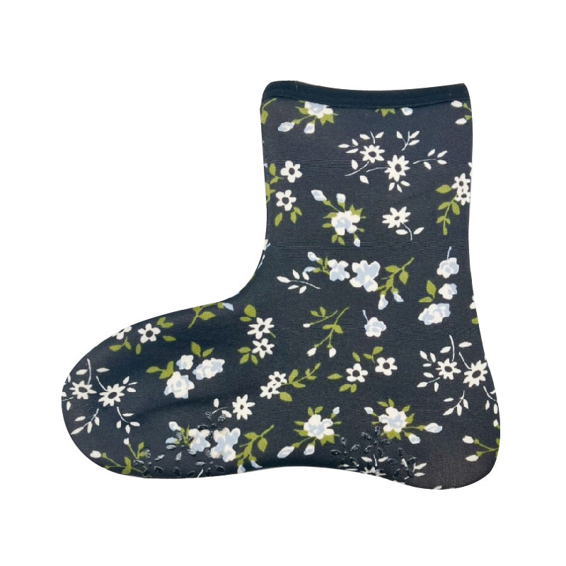 丸和貿易 ぽかそ ぽかぽかそっくす アンクルタイプ プチフラワー 200396204 1個（ご注文単位3個）【直送品】