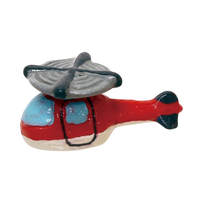 丸和貿易 ノーティー ミニマスコット ヘリコプター 110383419 1個（ご注文単位6個）【直送品】