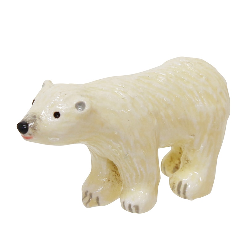 丸和貿易 ノーティー ミニマスコット シロクマ L 110385202 1個（ご注文単位6個）【直送品】