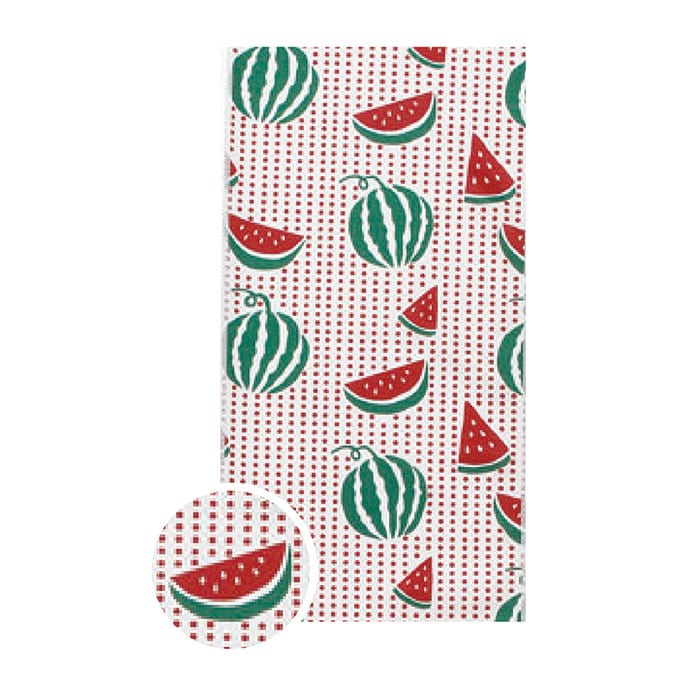 丸和貿易 小江戸 クールタオル 西瓜 400871404 1個（ご注文単位1個）【直送品】