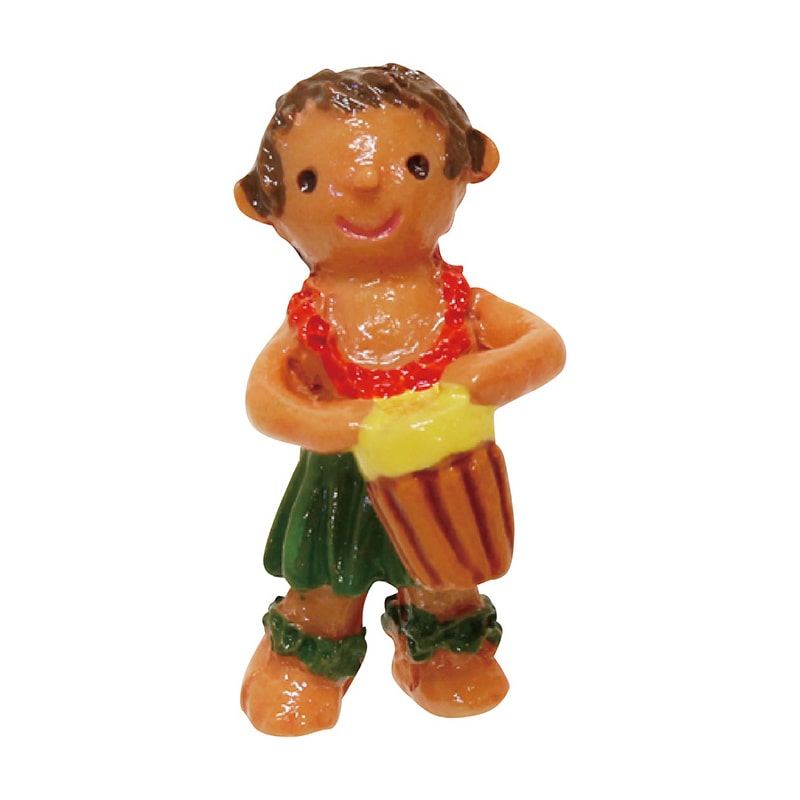 丸和貿易 ノーティー ミニマスコット ハワイアン パフボーイ 100388104 1個（ご注文単位12個）【直送品】