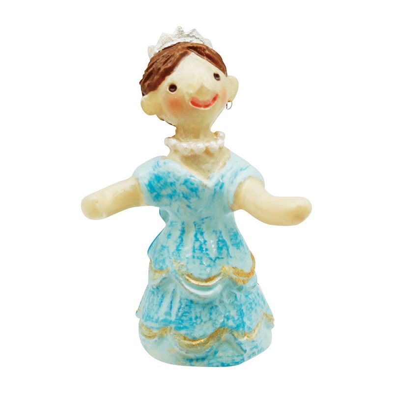 丸和貿易 ノーティー ミニマスコット ダンスレディース ブルー 110385507 1個（ご注文単位6個）【直送品】