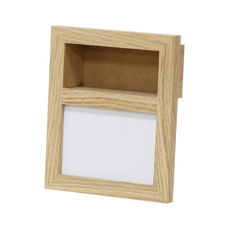 丸和貿易 アレンジフォトフレーム 大 ナチュラル 400865101 1個（ご注文単位1個）【直送品】