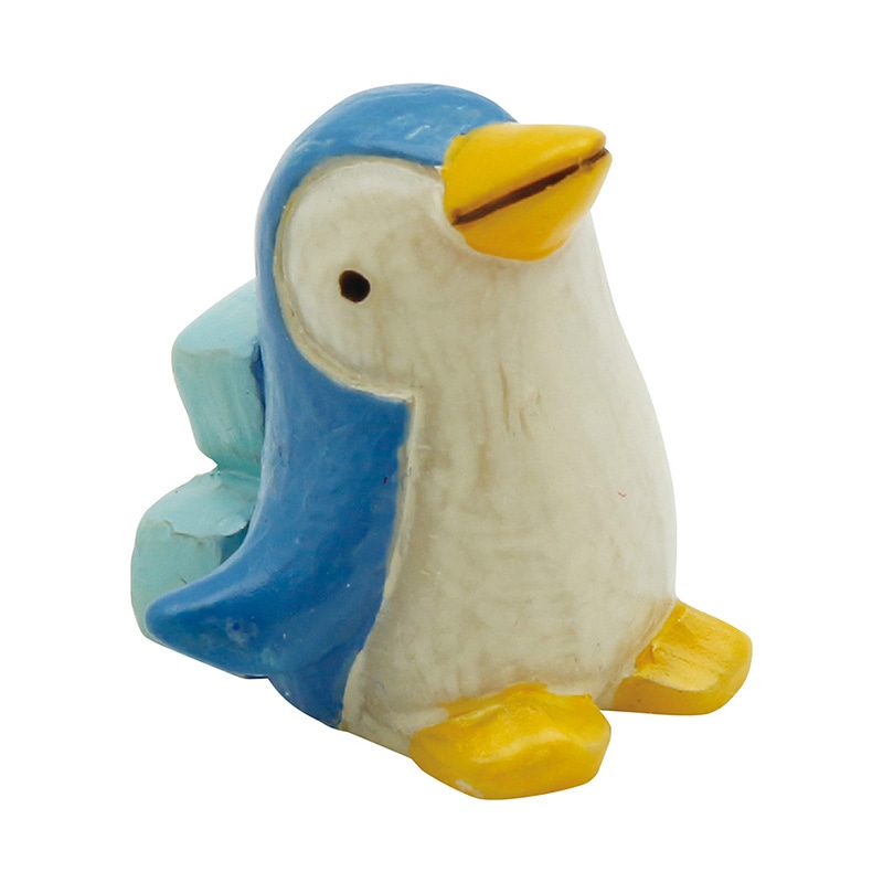 丸和貿易 ノーティー ミニマスコット ペンギン ブルー 110382803 1個（ご注文単位6個）【直送品】