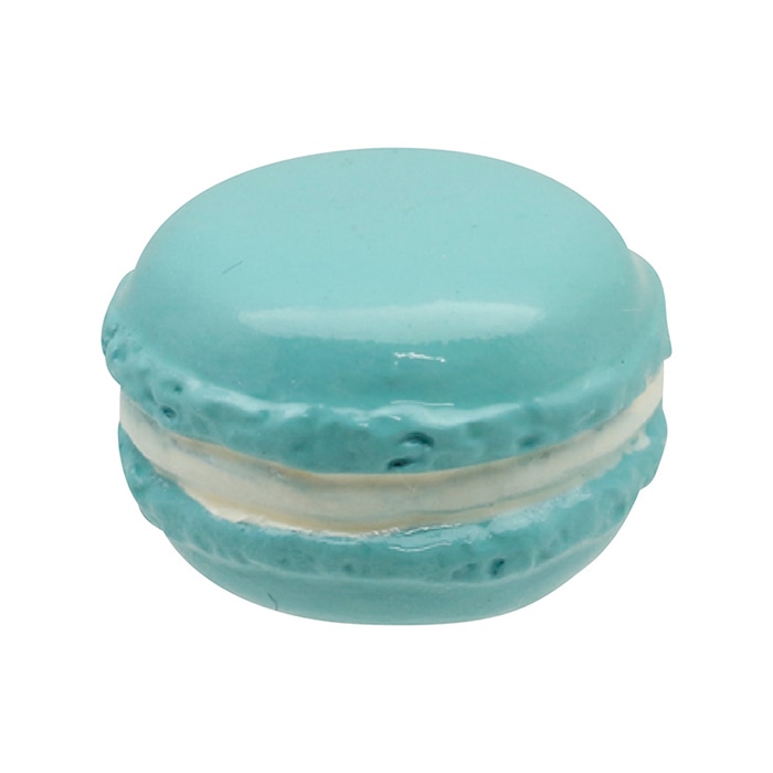 丸和貿易 ノーティー ミニマスコット スイーツ マカロン ブルー 110393308 1個（ご注文単位6個）【直送品】