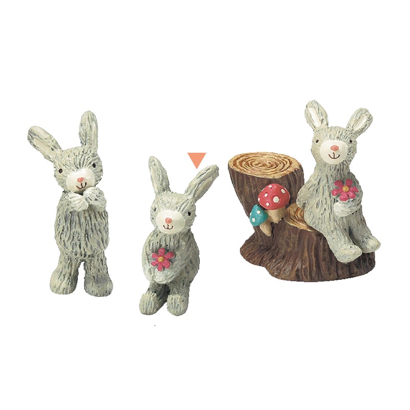 丸和貿易 マスコット セルバロマンティカ ウサギ おすわり 400608702 1個（ご注文単位12個）【直送品】