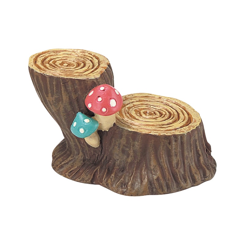 丸和貿易 マスコット セルバロマンティカ ツイン切り株 400609202 1個（ご注文単位6個）【直送品】