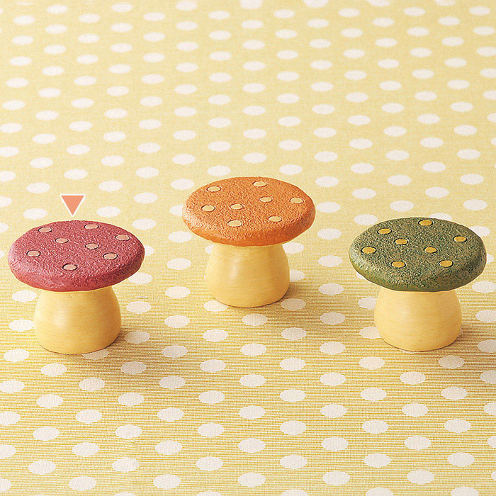 丸和貿易 ノーティーアニマル マスコット キノコ レッド 400565701 1個（ご注文単位6個）【直送品】