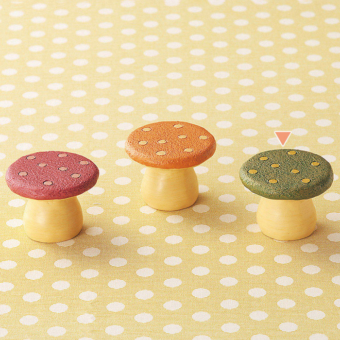 丸和貿易 ノーティーアニマル マスコット キノコ グリーン 400565703 1個（ご注文単位6個）【直送品】