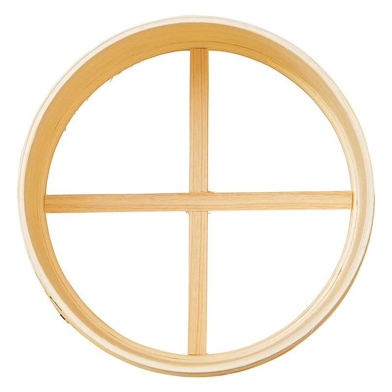 ヤマコー 特撰 和せいろ 十字仕切付 竹ス付 04154 1個(ご注文単位1個)【直送品】