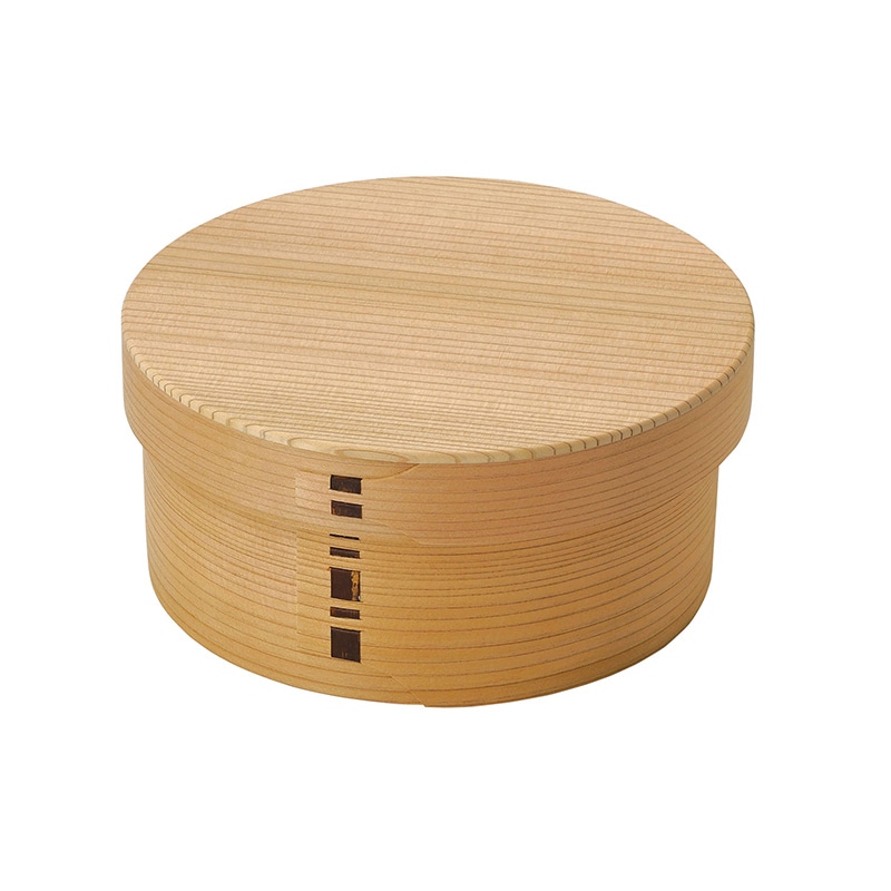 ヤマコー おひつ　大館曲げわっぱ 塗装付　大 04173 1個（ご注文単位1個）【直送品】