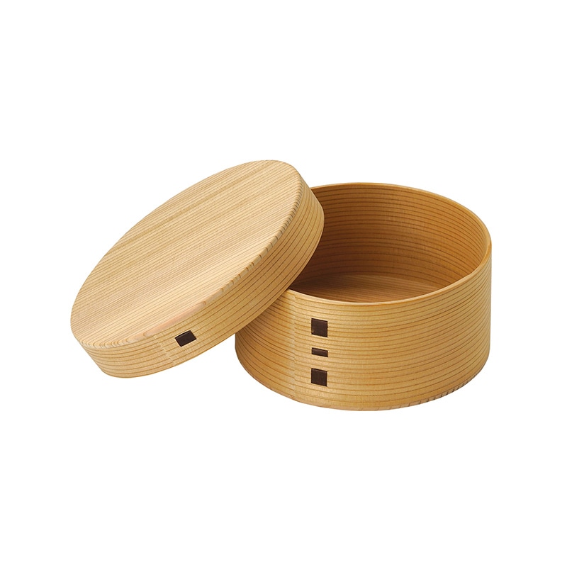 ヤマコー おひつ　大館曲げわっぱ 塗装付　小 04174 1個（ご注文単位1個）【直送品】