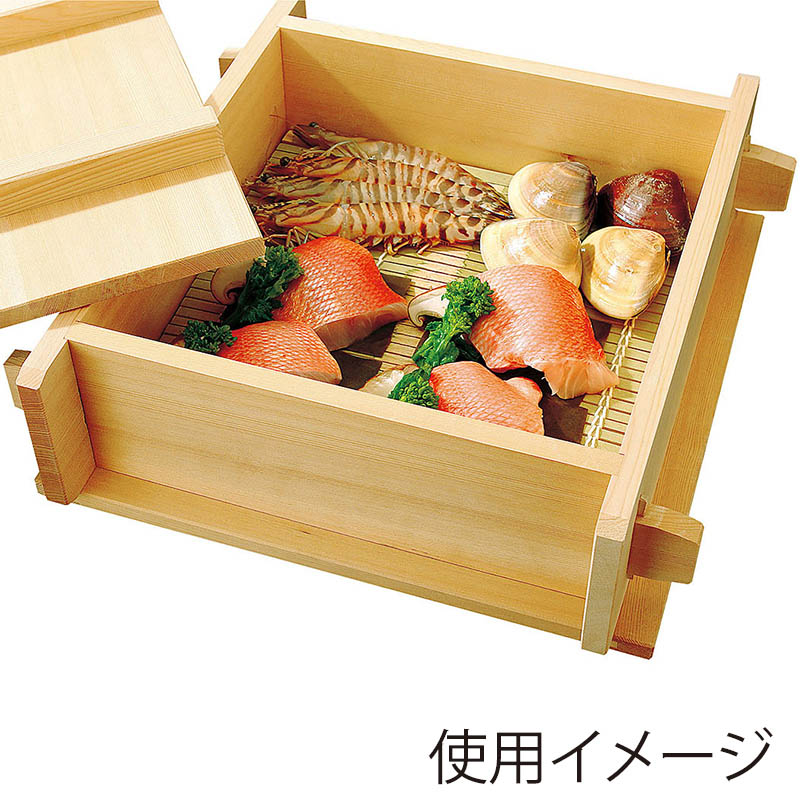 ヤマコー 椹 角せいろ 身のみ 約2升 04290 1個(ご注文単位1個)【直送品】