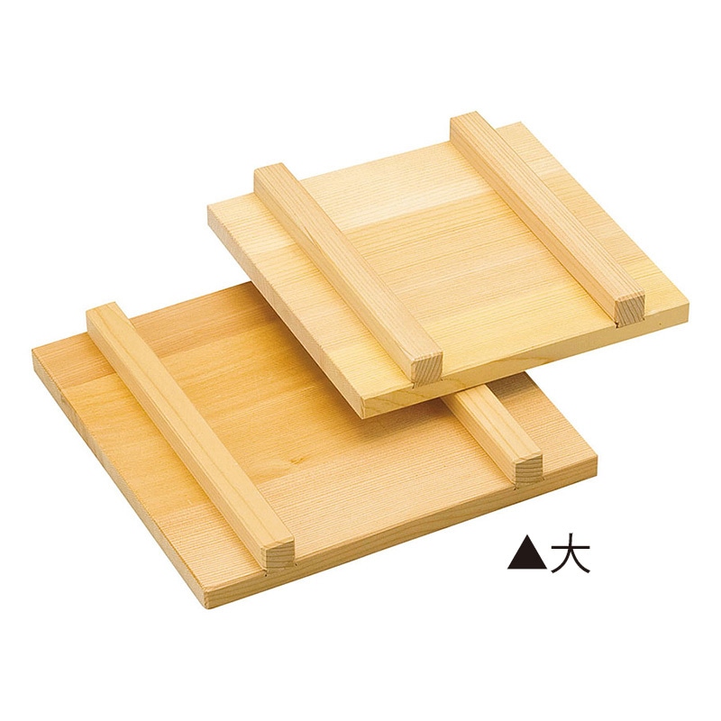 ヤマコー 椹 玉子焼蓋 大 06113 1個(ご注文単位1個)【直送品】