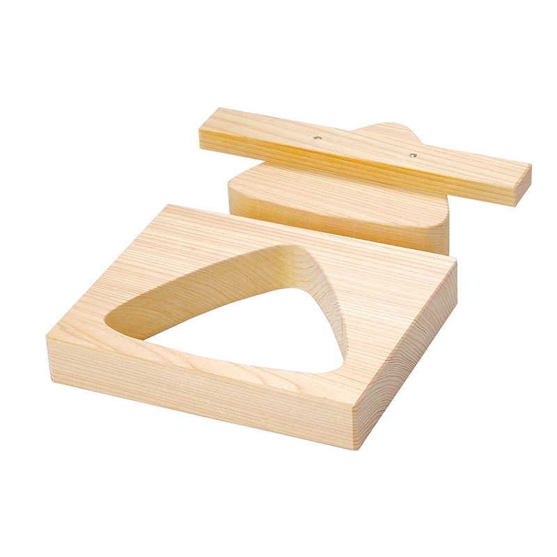 ヤマコー 桧・おにぎり抜型　押器付 特大 06311 1個（ご注文単位1個）【直送品】