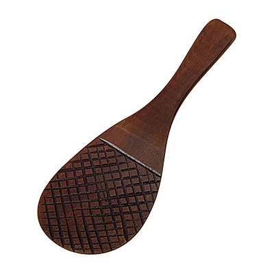 ヤマコー 木製飯杓子 摺漆 08776 1個(ご注文単位1個)【直送品】