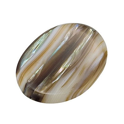 ヤマコー シェル箸置　オーバル　マーブル  08782 1個（ご注文単位1個）【直送品】