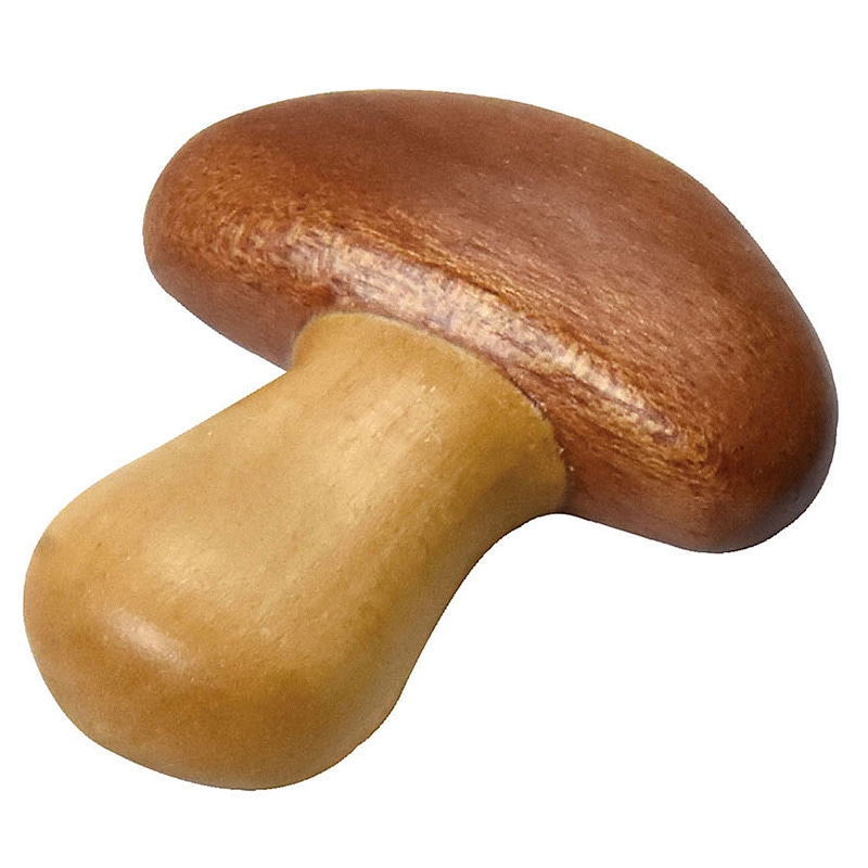 ヤマコー 木製 きのこ型箸置 ライトブラウン 08898 1個(ご注文単位1個)【直送品】