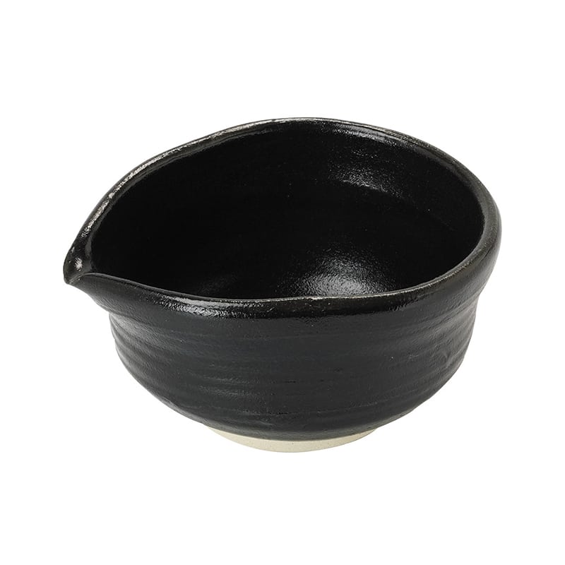 ヤマコー 赤津焼 片口 黒織部 09022 1個/箱（ご注文単位1箱）【直送品】