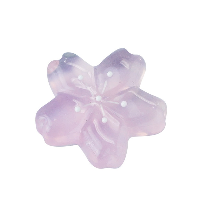 ヤマコー 硝子箸置　えんぎ 桜 09142 1個（ご注文単位1個）【直送品】