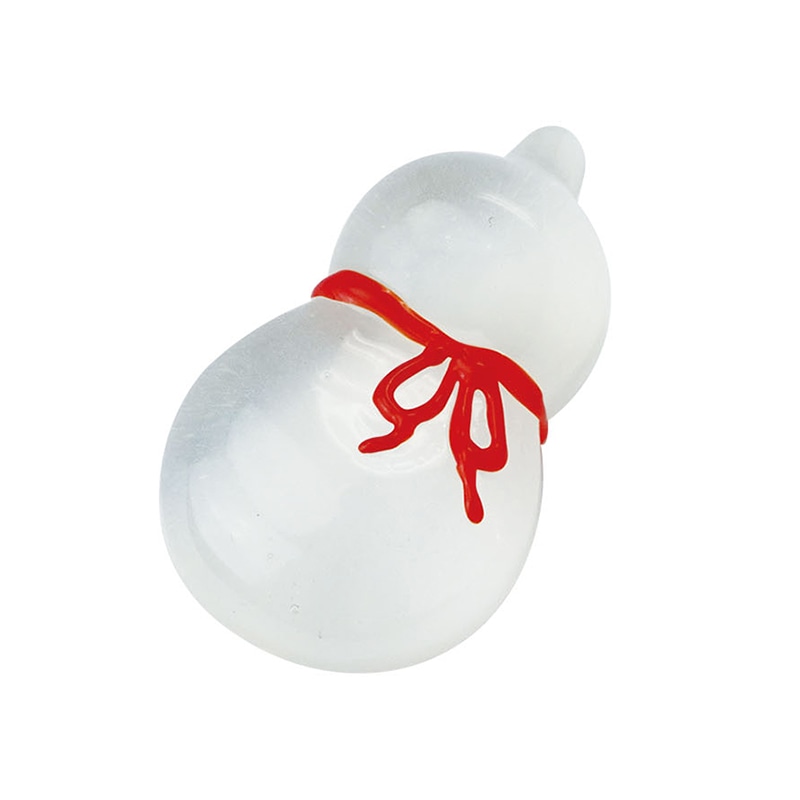 ヤマコー 硝子箸置　えんぎ 瓢箪 09144 1個（ご注文単位1個）【直送品】