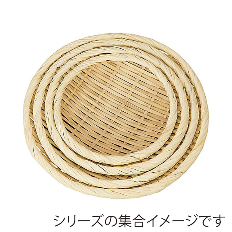 ヤマコー 盆ざる・並　丸型　7寸  11216 1個（ご注文単位1個）【直送品】