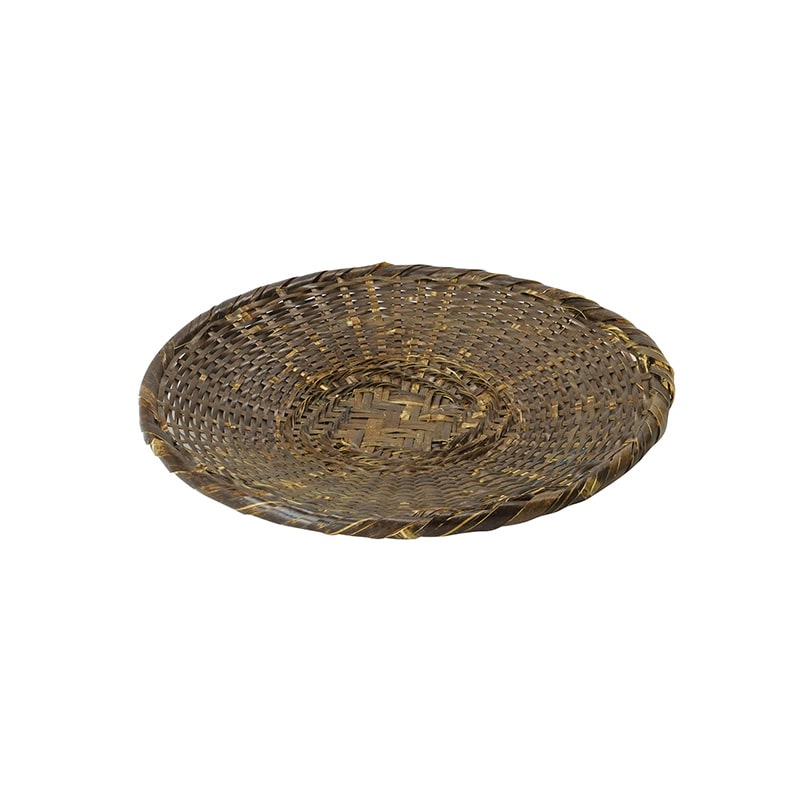 ヤマコー 黒竹・編み蕎麦ざる 7寸 11251 1個（ご注文単位1個）【直送品】