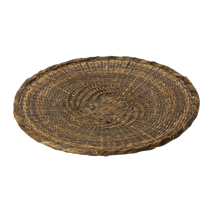 ヤマコー 黒竹・編み蕎麦ざる 尺0 11254 1個（ご注文単位1個）【直送品】