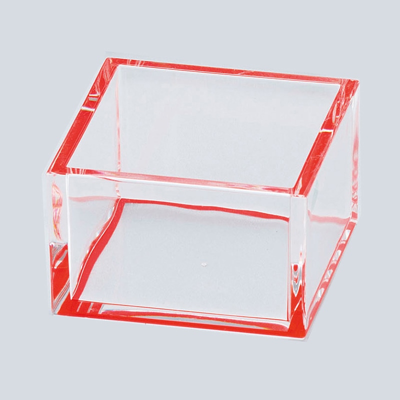 ヤマコー クリア1合枡 赤 12242 1個(ご注文単位1個)【直送品】