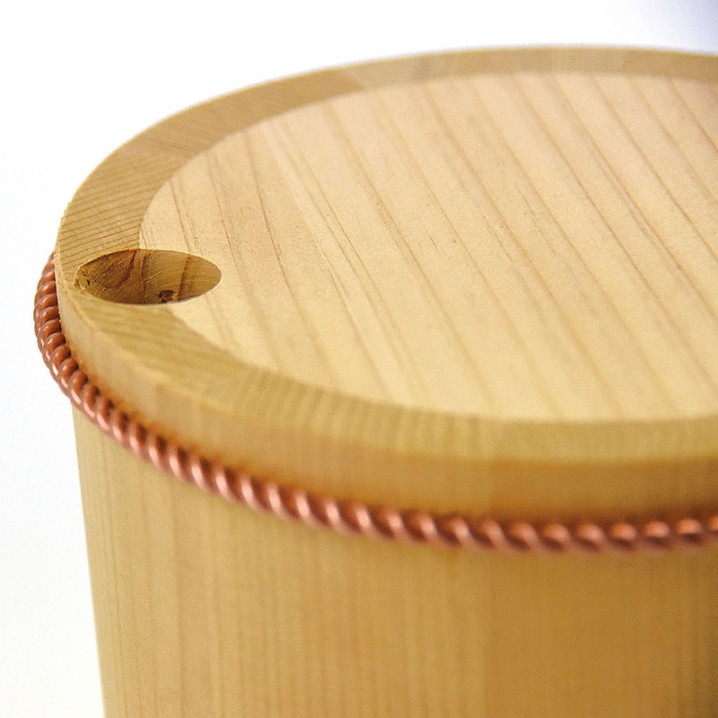 ヤマコー 椹 平樽 1.5合 ネジタガ 12306 1個(ご注文単位1個)【直送品】