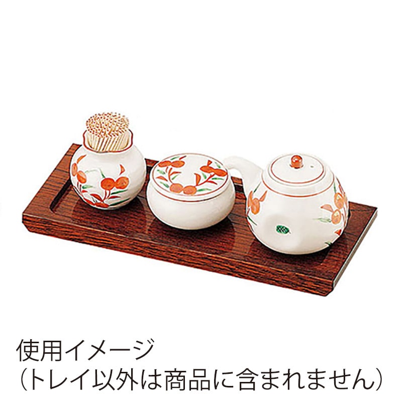 ヤマコー ミニトレイ　大　ハイブラウン  15112 1個（ご注文単位1個）【直送品】