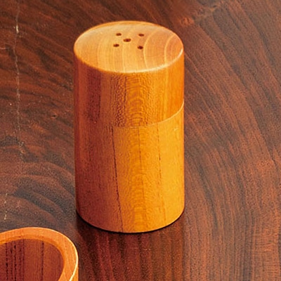 ヤマコー 筒型コショウ入 5ッ穴 ナチュラル 15234 1個(ご注文単位1個)【直送品】