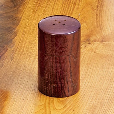 ヤマコー 筒型コショウ入 5ツ穴 ブラウン 15254 1個(ご注文単位1個)【直送品】