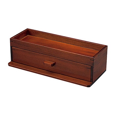 ヤマコー カスターand箸箱 ブラウン 15255 1個(ご注文単位1個)【直送品】