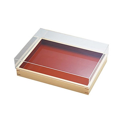 ヤマコー アクリル箱型フードカバー　中  15331 1個（ご注文単位1個）【直送品】