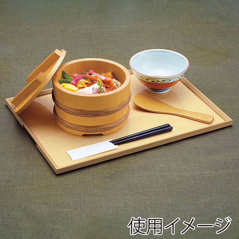 ヤマコー 白木長角トレイ 薄型 小 15420 1個(ご注文単位1個)【直送品】