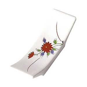 ヤマコー 陶器反型箸置 菊絵 15588 1個(ご注文単位1個)【直送品】