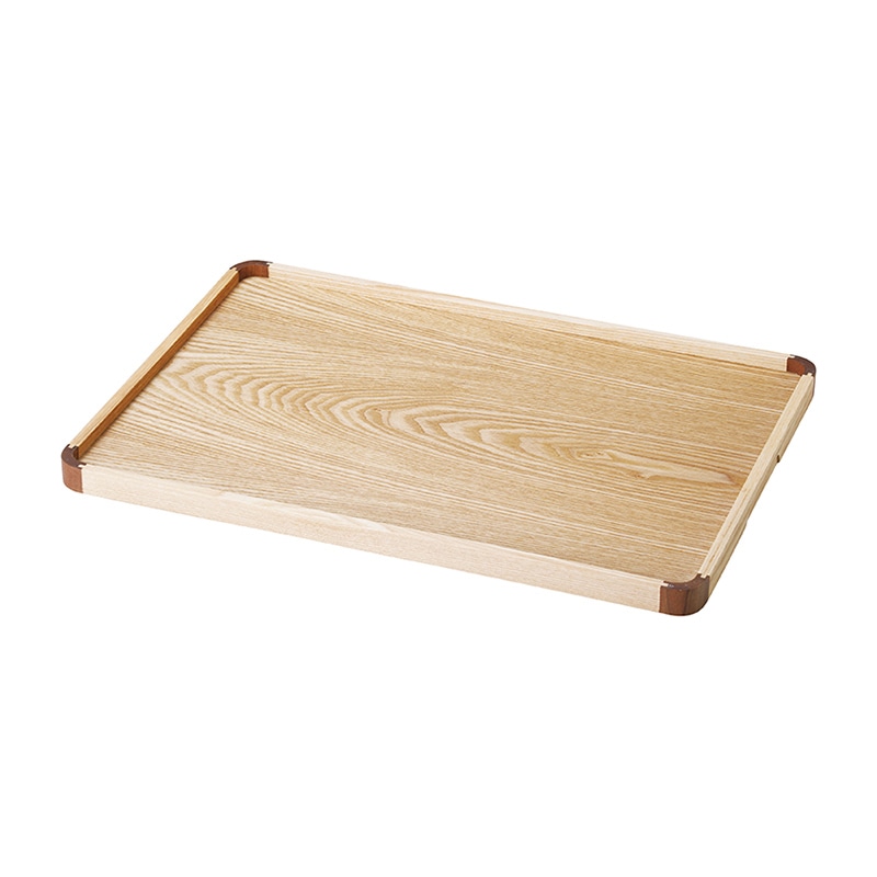 ヤマコー 木製ノンスリップ・トレイ 大 15611 1個（ご注文単位1個）【直送品】