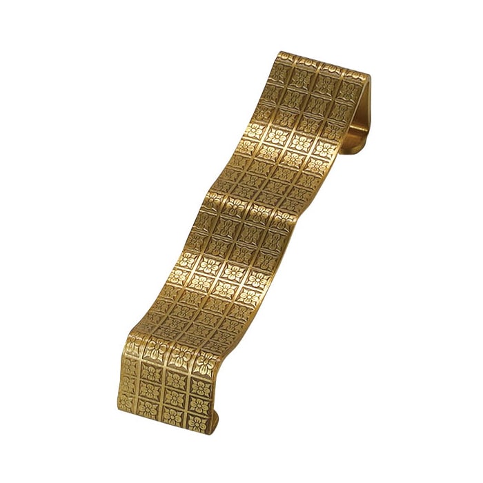 ヤマコー 真鍮・ベントカトラリーレスト 花柄2連 15618 1個（ご注文単位1個）【直送品】