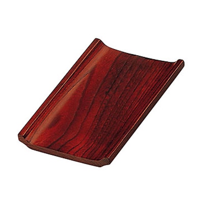 ヤマコー 欅　ワイドおしぼり皿　4～5人用  16126 1個（ご注文単位1個）【直送品】