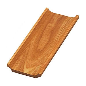 ヤマコー 欅　U型オシボリ皿　クリアー  16204 1個（ご注文単位1個）【直送品】