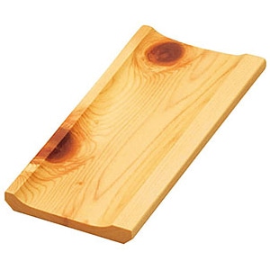 ヤマコー ひのき　紅節オシボリ皿  16207 1個（ご注文単位1個）【直送品】