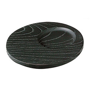 ヤマコー 焼欅　ティートレイ　丸型　小  16454 1個（ご注文単位1個）【直送品】