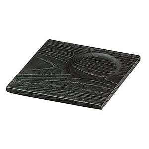 ヤマコー 焼欅　ティートレイ　角型  16455 1個（ご注文単位1個）【直送品】