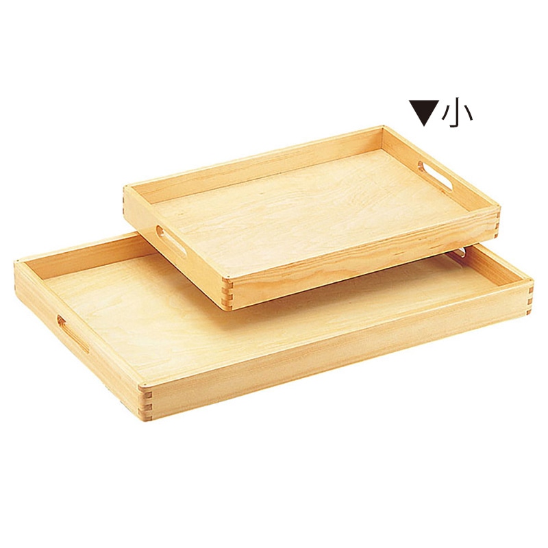 ヤマコー 白木脇取盆　小  17103 1個（ご注文単位1個）【直送品】