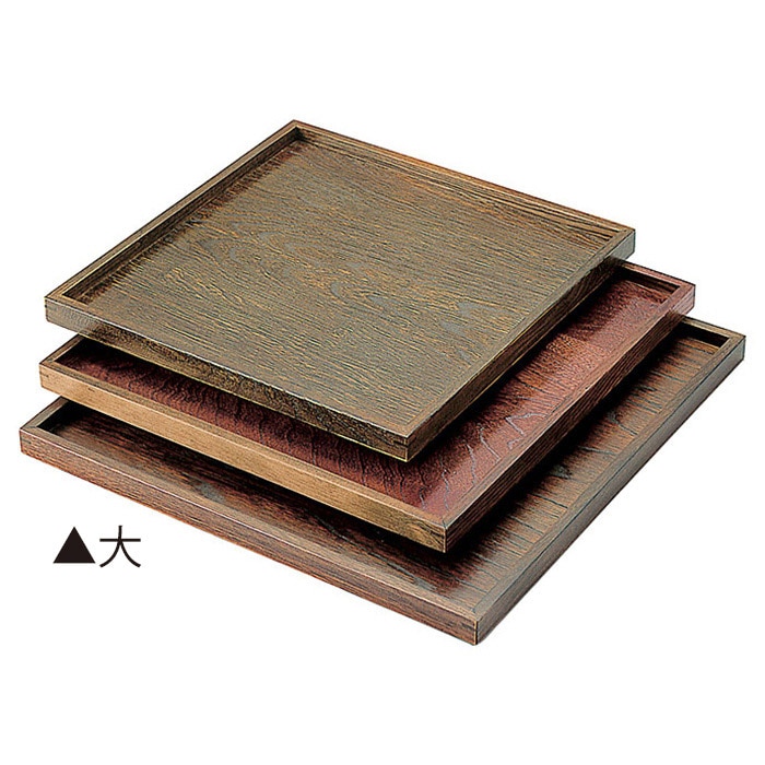 ヤマコー 栓　会席盆　大  17206 1個（ご注文単位1個）【直送品】