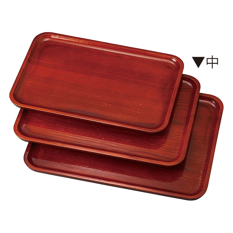 ヤマコー 新型長手盆　ノンスリップ加工　中  17326 1個（ご注文単位1個）【直送品】