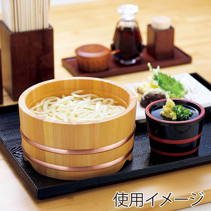 ヤマコー 椹 新型うどん桶 6寸 18115 1個(ご注文単位1個)【直送品】